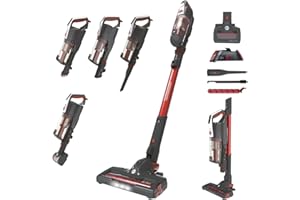 Hoover H-Free 500 HF522SFP, Aspirateur Balai sans Fil Puissant 22V, Autonomie 45 min, Ultra léger 1,5kg, Affichage LED, Compact, Brosse Poils d’Animaux, Position parking, 3 Modes d’Aspiration