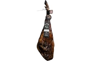 7 BELLOTAS Prosciutto 7B PREMIUM 50% Iberico PATA NEGRA | Prosciutto Spagnolo crudo intero | JAMON CEBO con 36 mesi 100% Naturale Salamanca (Pezzo intero + 8.5 Kg.)
