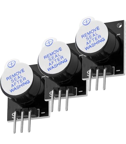 Lot De 16 Modules Buzzer Piézo Passifs KY-006 – Parfait Pour Arduino, Raspberry Pi Et Projets Électroniques