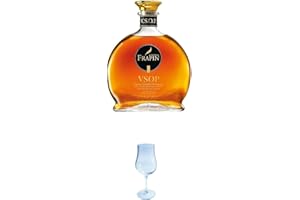 ‎1A SCHIEFER Frapin VSOP 0,7 Liter + Frapin Cognac Stielglas 1 Stück