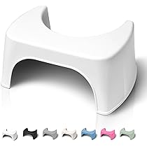 Sgabello Per WC Fisiologico | 35x25x15 Cm | Antiscivolo | Per Adulti E Bambini | Aiuto Contro La Stitichezza - Foto 11