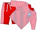 Splash About Kids UV Sun Protection Top and Shorts Loose Fit - 4-6 Years, Red Stripes