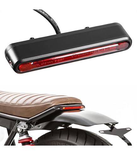 Feu Arrière LED Moto Avec Clignotants Intégrés - Pour Honda CBR1100XX, Hornet 250, Hornet 600 - Fumé