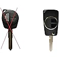 Abundance 2 Button Flip Key Compatible for Maruti Suzuki JIMNY Swift, Ritz, SX4, Dzire, WagonR, A-Star Grand Vitara, Baleno, Ignis etc (Key Cutting Required) (Not for Ciaz, S-Cross, Alto)