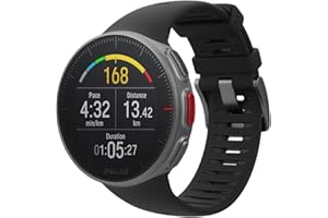 Polar Vantage V Premium Smartwatch con GPS, Misurazione della Frequenza Cardiaca dal Polso, Adatto a Running, Nuoto, Bici e Qualsiasi Altro Sport - Controllo Musica, Meteo, Notifiche Telefoniche