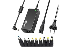 Gonine 19V 3.42A Caricatore per Laptop, 19 Volt 3.42A 3.15A 2.37A 2.1A 1.75A Adattatore di Alimentazione per HP Acer Samsung Toshiba Fujitsu Lenovo Asus Gateway IBM Sony LG TV Monitor