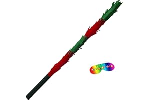 Boogie Woogie Pinatas Red Green Stick for pinata hitting party game