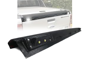 JHCHAN Copertura per portellone posteriore con LED per Ford Ranger 2012-2021 T6 T7 T8 Wildtrak Raptor XL XLS XLT Limited