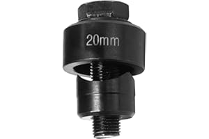ExcInter 20mm Hole Cutter Punch Screw for Q.Max Sheet Metal Punchs Easy to Cutting Neat Holes