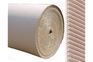 VEPATIM Rollenwellpappe Wellpappe auf Rolle 150cm x 10m B-Welle