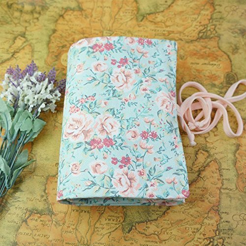 Wady Stifterolle für 72 Buntstifte und Bleistifte, aus Canvas, Stifteetui Roll-up für Künstler, Mehrzwecktasche für Reisen / Schule / Büro / Kunst (Anmerkung: ohne Farbstifte) - 5