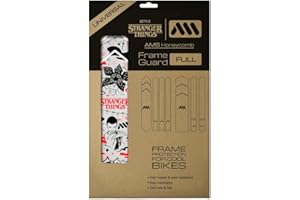 All Mountain Style | Protector Cuadro Bicicleta MTB | Protector Adhesivo Cuadro Bici Modelo Full con 18 Protectores | Protege tu Bicicleta de Arañazos y Golpes