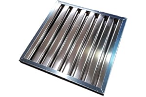 AllSpares - Filtro lamellare per labirinto (400 x 400 x 25 mm)