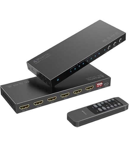 ATEN VS482 4-Port Dual View HDMI Switch: Amazon.de: Elektronik & Foto