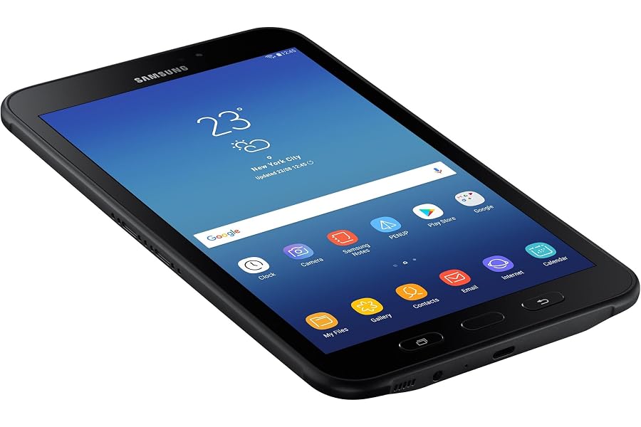 2017 Samsung Galaxy Tab Active 2 (8-zoll, Wi-Fi, 16GB) Schwarz (Generalüberholt)