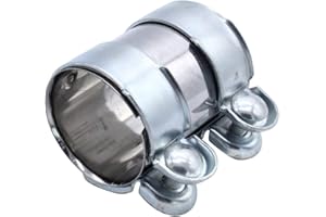 TAKPART 13278371 - Morsetto per tubo di scarico, diametro 65 mm x 90 mm