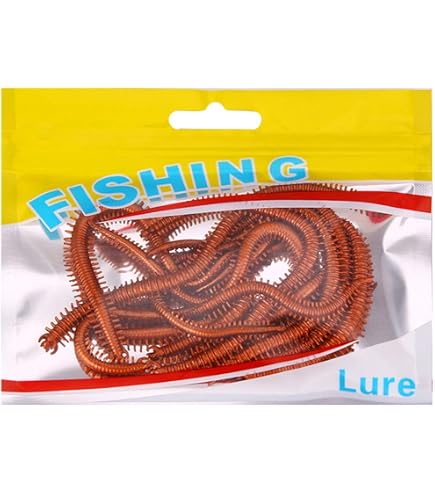 Lot De 350 Leurres Artificiels Pêche Truite - Vers Souples En Plastique Avec Boîte