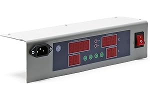 Wiltec Ersatzteil für Automatische Brutmaschine WQ-Serie 48 Eier – Display – Ersatz Regler für Brutautomat mit Wendesystem