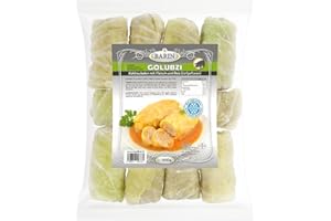 ‎BEM BARIN GOLUBZI Kohlrouladen mit Fleisch und Reis 1000g Tiefgefroren Traditionelles Russisches Gericht Saftiges Schweinefleisch mit Reis in Kohlblättern Ohne Geschmacksverstärker Ideal für Familienessen