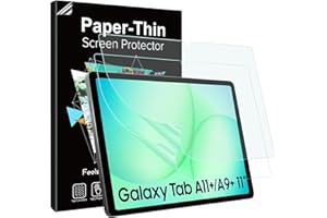 TiMOVO Lot de 2 Protection d'Écran en Papier pour Samsung Galaxy Tab A11 Plus/A9 Plus (2025/2023), Film de Protection d'Écran Antireflet en Pet pour Tablette Galaxy Tab A11+/A9+ 11 Pouces