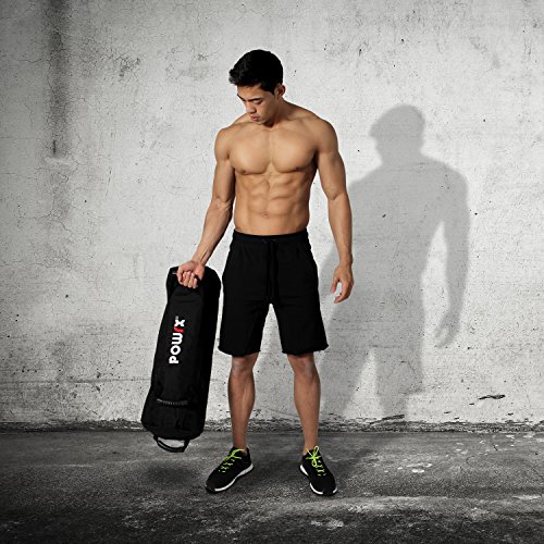 Power Bag / Gewichtstasche / Sandsack / Force Bag /Schwarz S,M,L 18, 35, 45 kg / Gymnastik-Tasche / Sand Bag Functional Fitness - 6