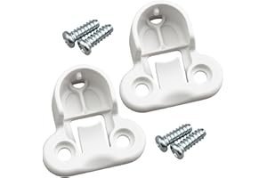 RUDIS-SPAREPARTS Support Tringle à habits 130527 compatible avec IKEA PAX KOMPLEMENT Tringle à vêtements Rechange Remplacement (2 pièces)