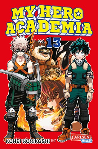 Book's Cover of My Hero Academia 13: Die erste Auflage immer mit Glow-in-the-Dark-Effekt auf dem Cover! Yeah!