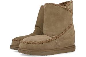 GIOSEPPO Botines Dorados de Estilo Australiano con cuña Interna para Mujer 42114