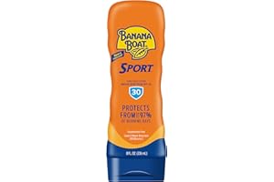 Banana Boat Sport Performance Lotion Sunscreens with PowerStay Technology SPF 30, 8 unces by Banana Boat