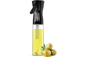 ActivoTex Ölsprüher. Ölspray für die Küche Öl sprühflasche Olivenöl Spray Salat Öilspender für Speiseöl Öl- und Essigsprüher. Kochspray Küchen Gadget Airfryer Sprühflasche für Öl und Zitrone