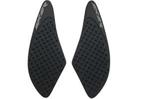 Arashi Pegatinas protectoras para almohadillas de depósito de gas para KAWASAKI Ninja ZX6R 2007 2008 Accesorios Motocicletas Antideslizante ZX-6R Negro 07 08