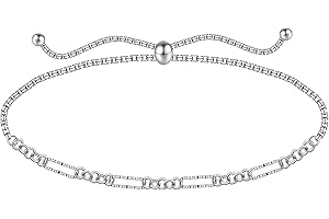 CHIC & ARTSY 925 Sterling Silver Ankle Bracelet Multilayer Anklets for Women Satellite/Star/Cross/Circle/Teardrop/Oval/Layered Anklet Beach Jewelry 9 to 10 inch Flexible Fit Anklets