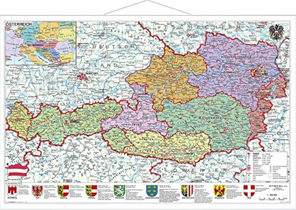 карта австрии италии