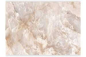 murando - Carta da parati Pietra 400x280 cm Fotomurali in TNT Murale alla moda Decorazione da Muro XXL Poster Gigante Design Carta per Pareti Marmo Astratto Effetto 3D beige bianco f-C-0458-a-a