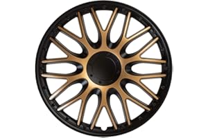 Satz J-Tec Radzierblenden Orden 16-Zoll Schwarz/Gold