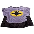 Bat Bear T-shirt with Cape - 16"/40cm Teddy Bear Clothes fits Build a Bear