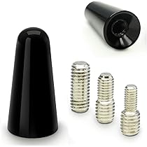 Ziyan Asta Antenna Auto Tetto Corto 3,5 Cm Carbonio Design - Foto 6