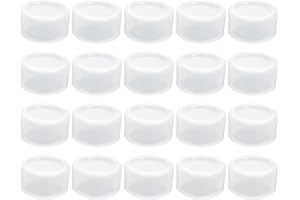 VILLCASE 20 Pezzi Interruttore Di Protezione Interruttore a Pulsante Copertura Del Pulsante Coperture Pulsanti Separare Bambino A Prova Di Polvere Plastica Bianca Spingere Il Coperchio