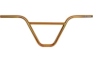 EB EASTERN BIKES Guidon BMX Eastern Bikes Tranny 100% en chromoly, traité thermiquement (10", Gold)