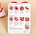 Contever® Reusable 10 Sizes Pack of 26pcs Nail Polish Easy | Nail Polish Stencil