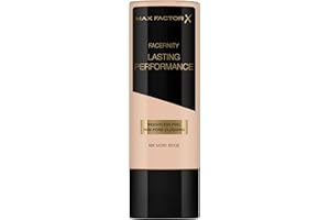 Max Factor - Fondotinta Liquido Lasting Performance - Alta Coprenza, Finish Matte e Lunga Durata - 101 Ivory Beige - 35 ml