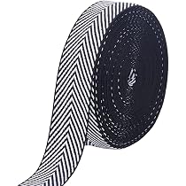 PH PandaHall – Lot 10 Couleurs Ruban Sangle Coton 20m (25 Mm) – Sangle Tissée Épaisse Et Douce Pour Couture, Sacs, DIY, Artisanat Et Décoration