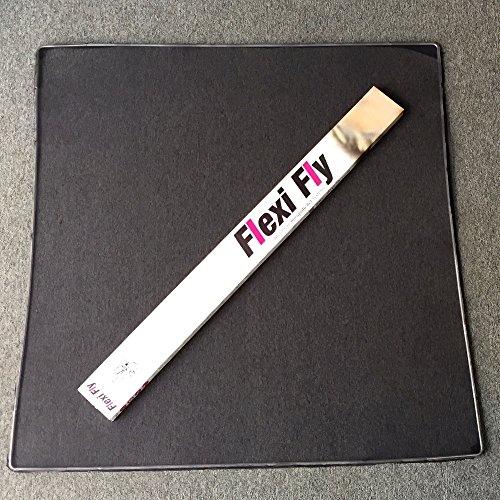 Flexi Fly Patent Fenster Fliegengitter mit Federrahmen bis 138x138cm schwarz