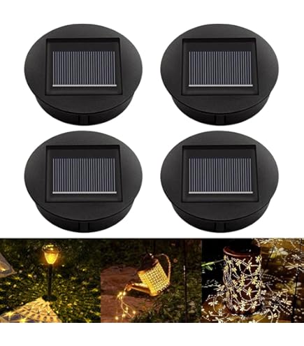 Ricambio Luce Solare Per Lanterne - Pannello Più Efficiente, Batteria Inclusa, Per Esterni - Foto 11