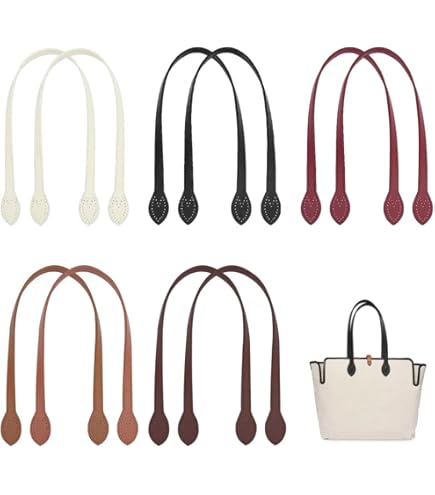 12 Stück Taschenhenkel Set - Komplettset Für Häkeltaschen & DIY Projekte