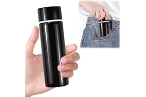 HWSWSH BorracciaTermica Piccola 150 ml, Mini Thermos in Acciaio Inox, Bottiglia Sigillata da Viaggio, Tazza Caffè Portatile, Bibite Ghiacciata
