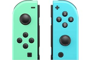 LNLBADNZ Replacement for Nintendo Switch Controller, Left and Right Switch Wireless Controllers Compatible with Switch/Lite/OLED, Support Motion Control/Wake-up/Dual Vibration (G-B)