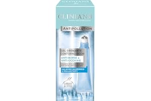 CLINIANS Gel Fresco Contorno Occhi Azione Anti Borse E Anti Occhiaie Drenante Con Estratti Di Fiordaliso 15Ml