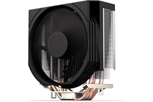 ENDORFY Spartan 5 MAX, chłodzenie procesora, Wentylator Fluctus 120 mm, Szeroka kompatybilność z procesorami Intel i AMD, AM5, AM4, LGA1700, LGA1200, LGA1150 | EY3A003