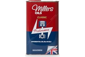 Millers Oil Pistoneeze Classic Differential Oil EP 85w140 GL5, 1 Litre